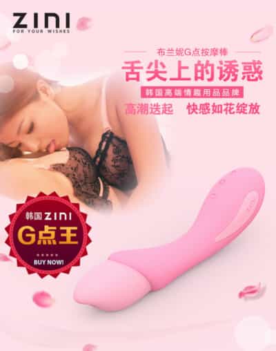 韓国 ZINI ブリトニープラス 温感Gスポットバイブレーター