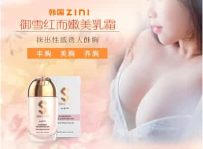 韓国 ZINI 豊胸術と豊胸術クリーム