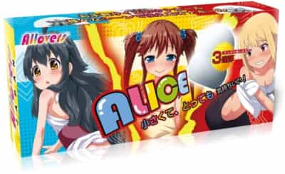 日本のオールオーバーズ アリス ポケットオナホ 3rd 3点セット オナホール