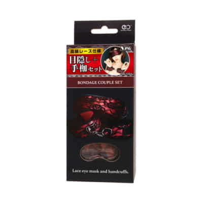 日本NPG Luxury Lace Specification Blindfold + Handcuffs Set