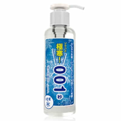 日本製瞬間極冷 001秒氷極冷ローション 水溶性潤滑剤 180ML