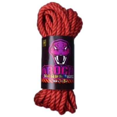日本Orochi Hemp Rope 8m麻縄