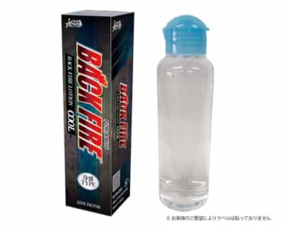 ジャパンラブファクターバックファイアーローションクール水溶性潤滑剤120ML