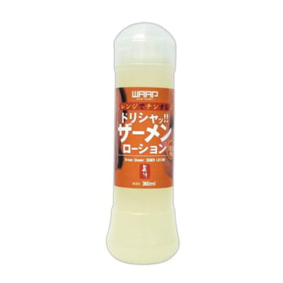 日本のワップ 精液ローション ホットフィーリングタイプ 水溶性潤滑剤 360ML