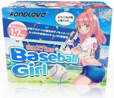 日本のフォンドラブ野球少女ダブルホールアニメオナニー1.7KG