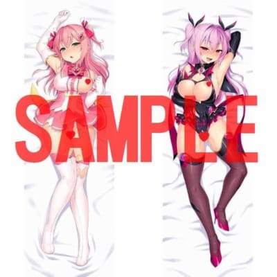 日本 KTC 佐藤エアー 描き下ろし ラブメアリー 「ラブメアリー リップ＆サキュバスリップ 抱き枕カバー 枕カバー スキン」