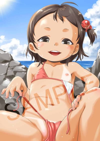 日本語TR 西野沢香里介-B 原画の高画質複製 R18（枠あり）