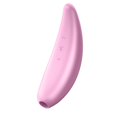 American Satisfyer Curvy 3+ エアパルスアプリ ワイヤレスリモコンバイブレーター ワイヤレスリモコン吸引バイブレーター