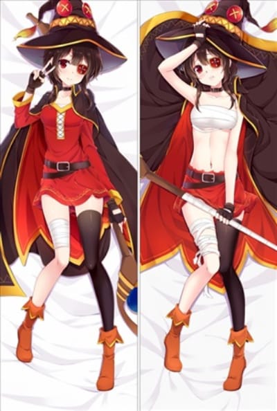 日本KonoSubaこの素晴らしい世界に祝福をMegumi Dakimakura枕套皮肤