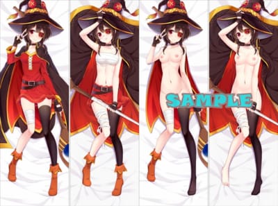日本KonoSubaこの素晴らしい世界に祝福をMegumi 2 Layers Removable Cover 2WT-160x50 BZ12013 Dakimakura枕套皮肤