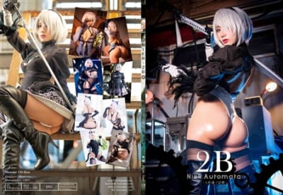 日本の羽雨ニーアオートマタ2B ROM同人コスプレCD同人制服CD