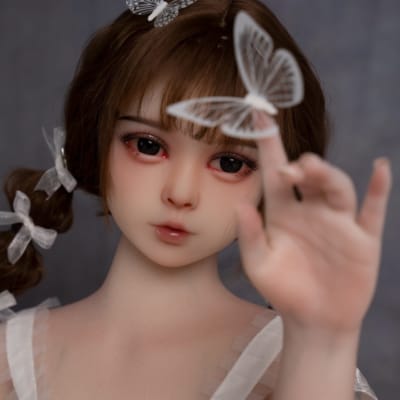 日本のドールター 100cm ミチ フラットチェスト (リアルなメイクを施したフルTPEドール) セックスドール