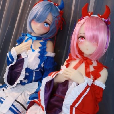 日本の人形メーカー青梅人形 145cm 145B41 & 145D40 アニメーションシリコン人形アニメ人形
