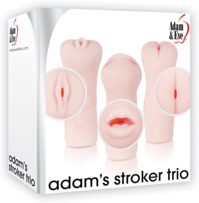 Adam and Eve Adam's Stroker Trio Masturbation Sleeve自慰器