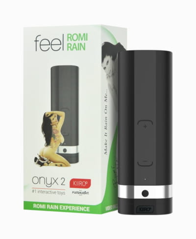 Kiiroo Onyx 2 フィールロミレイン体験自動オナニーカップ